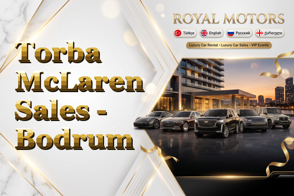 Torba McLaren Sales - Bodrum