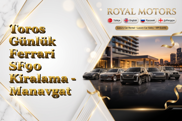 Toros Günlük Ferrari SF90 Kiralama - Manavgat
