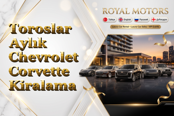 Toroslar Aylık Chevrolet Corvette Kiralama