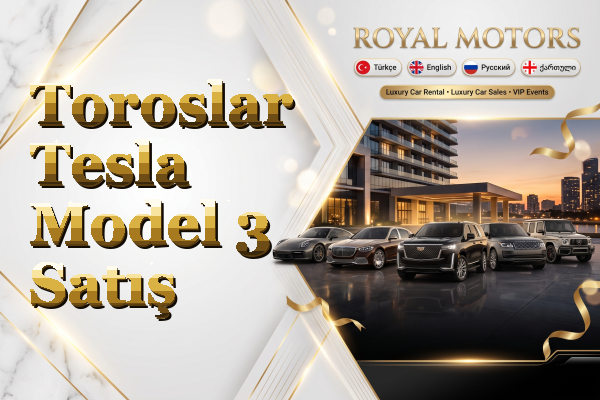 Toroslar Tesla Model 3 Satış