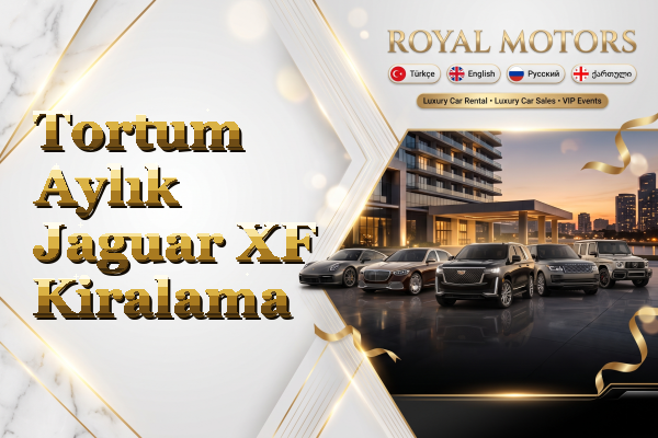 Tortum Aylık Jaguar XF Kiralama