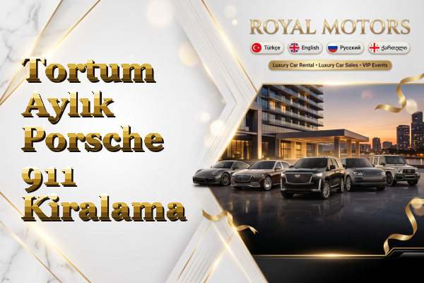 Tortum Aylık Porsche 911 Kiralama