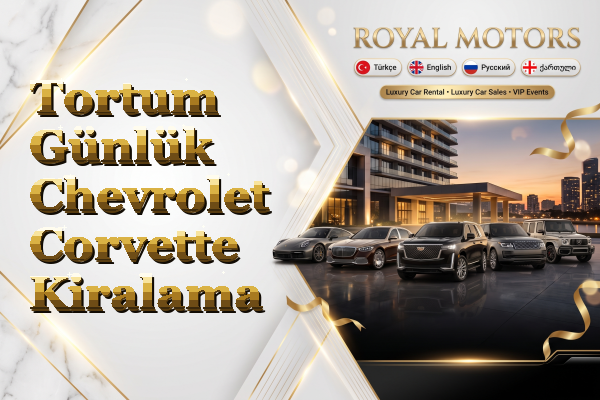 Tortum Günlük Chevrolet Corvette Kiralama