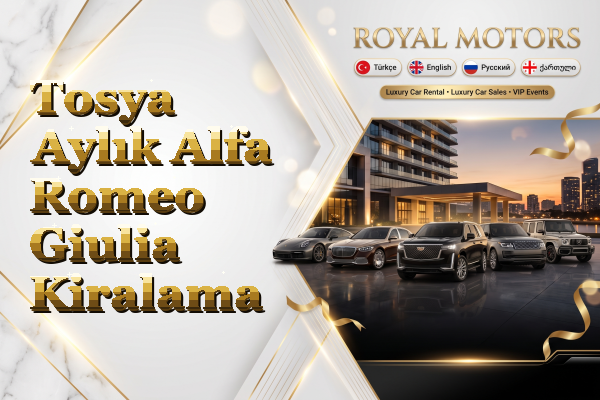 Tosya Aylık Alfa Romeo Giulia Kiralama
