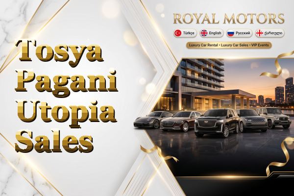 Tosya Pagani Utopia Sales