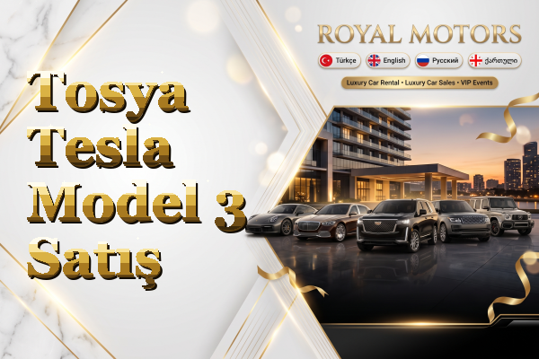 Tosya Tesla Model 3 Satış