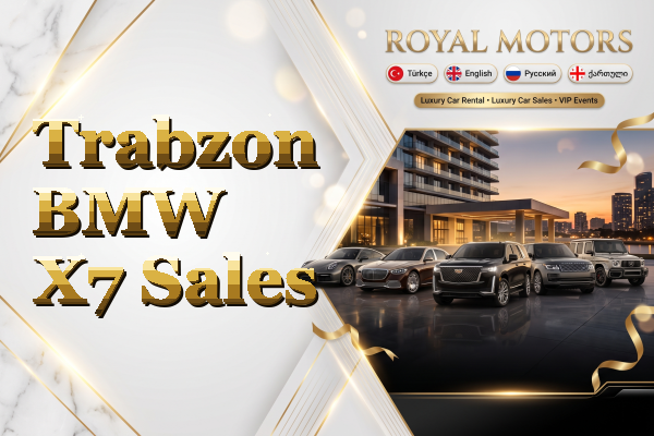 Trabzon BMW X7 Sales
