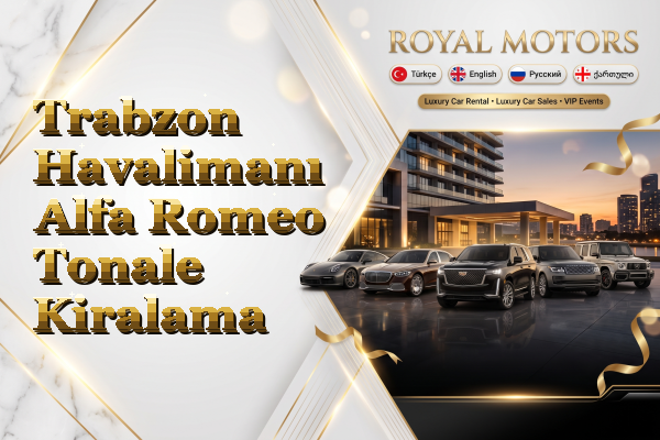 Trabzon Havalimanı Alfa Romeo Tonale Kiralama