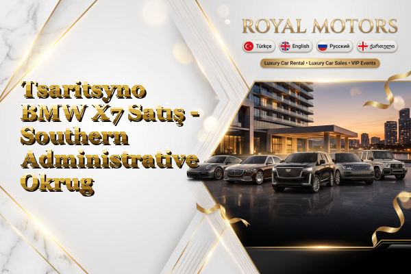 Tsaritsyno BMW X7 Satış - Southern Administrative Okrug