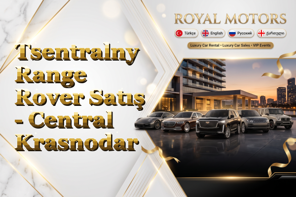Tsentralny Range Rover Satış - Central Krasnodar