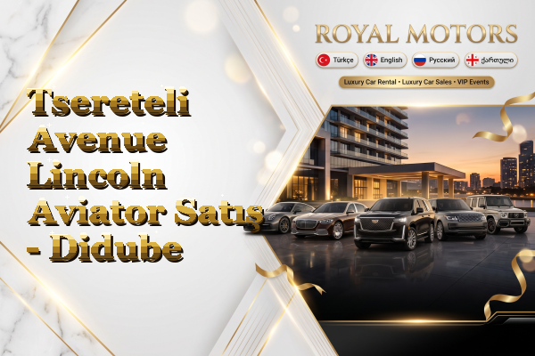 Tsereteli Avenue Lincoln Aviator Satış - Didube