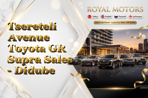 Tsereteli Avenue Toyota GR Supra Sales - Didube