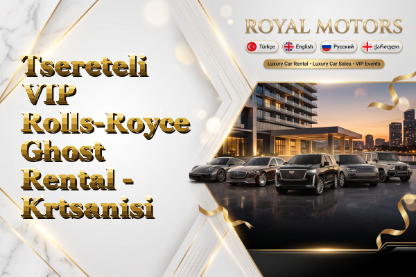 Tsereteli VIP Rolls-Royce Ghost Rental - Krtsanisi