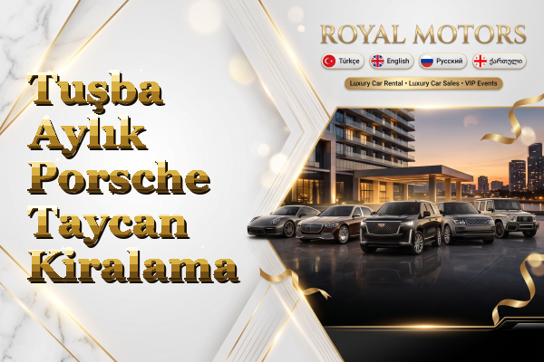 Tuşba Aylık Porsche Taycan Kiralama