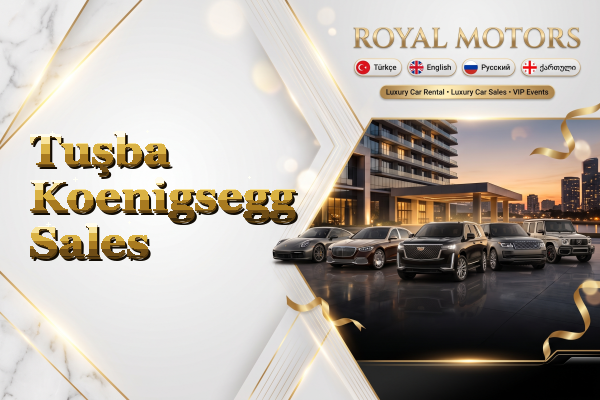 Tuşba Koenigsegg Sales