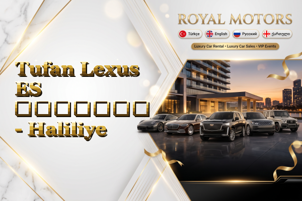 Tufan Lexus ES გაყიდვა - Haliliye