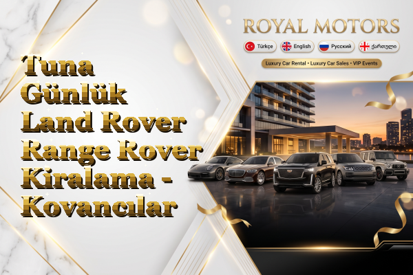 Tuna Günlük Land Rover Range Rover Kiralama - Kovancılar