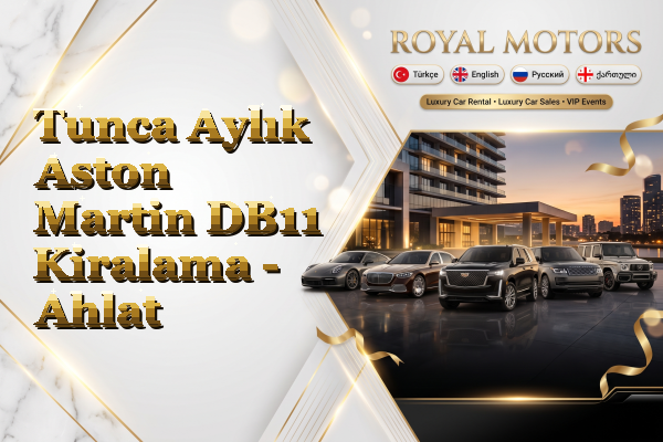 Tunca Aylık Aston Martin DB11 Kiralama - Ahlat