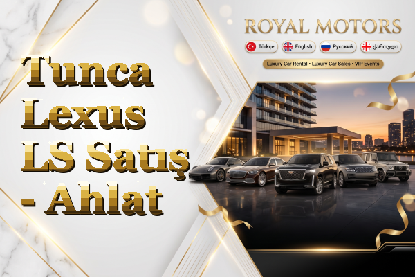 Tunca Lexus LS Satış - Ahlat
