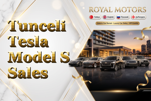 Tunceli Tesla Model S Sales