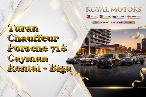 Turan Chauffeur Porsche 718 Cayman Rental - Biga