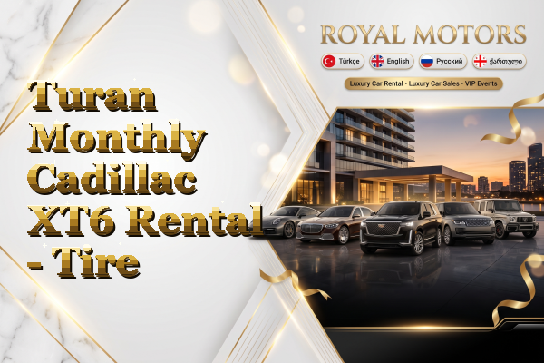 Turan Monthly Cadillac XT6 Rental - Tire