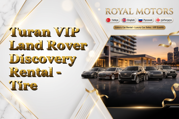 Turan VIP Land Rover Discovery Rental - Tire