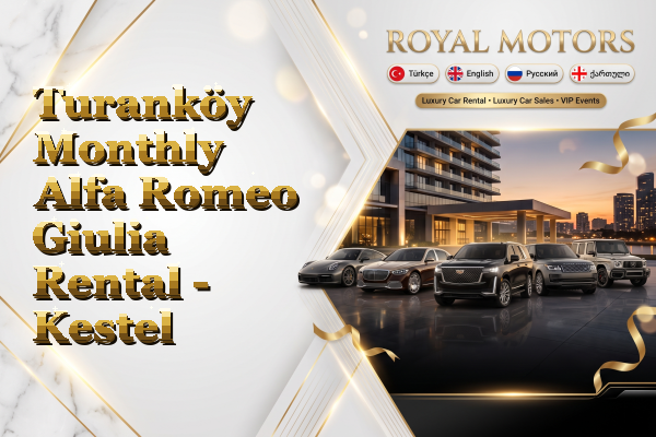 Turanköy Monthly Alfa Romeo Giulia Rental - Kestel