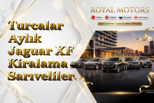 Turcalar Aylık Jaguar XF Kiralama - Sarıveliler