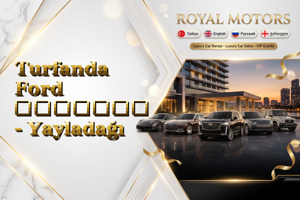 Turfanda Ford გაყიდვა - Yayladağı