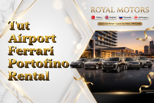 Tut Airport Ferrari Portofino Rental