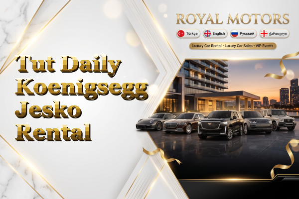 Tut Daily Koenigsegg Jesko Rental