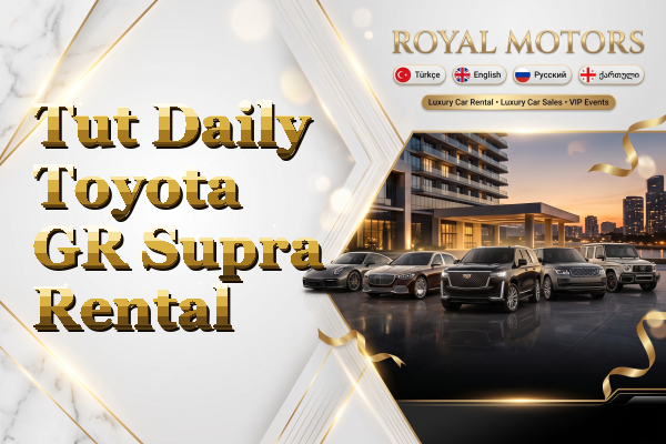 Tut Daily Toyota GR Supra Rental