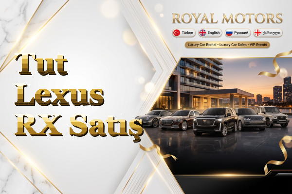 Tut Lexus RX Satış