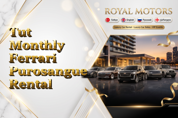 Tut Monthly Ferrari Purosangue Rental