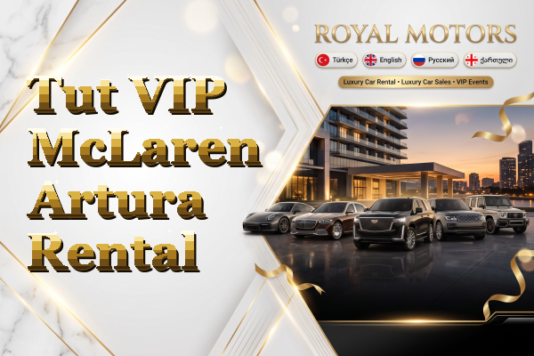 Tut VIP McLaren Artura Rental