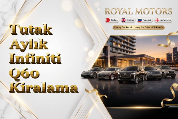 Tutak Aylık Infiniti Q60 Kiralama