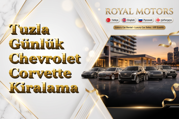 Tuzla Günlük Chevrolet Corvette Kiralama
