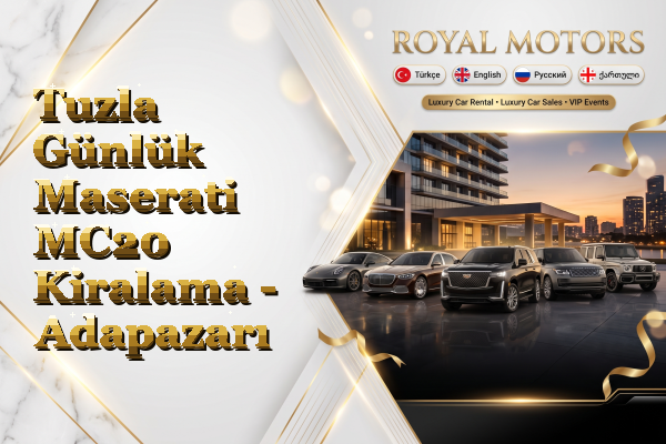 Tuzla Günlük Maserati MC20 Kiralama - Adapazarı