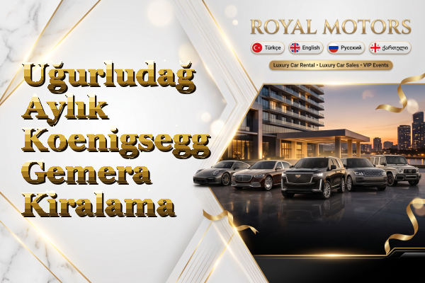 Uğurludağ Aylık Koenigsegg Gemera Kiralama