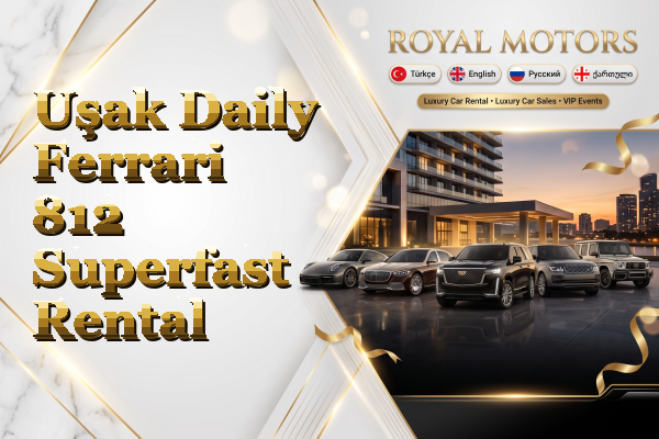 Uşak Daily Ferrari 812 Superfast Rental