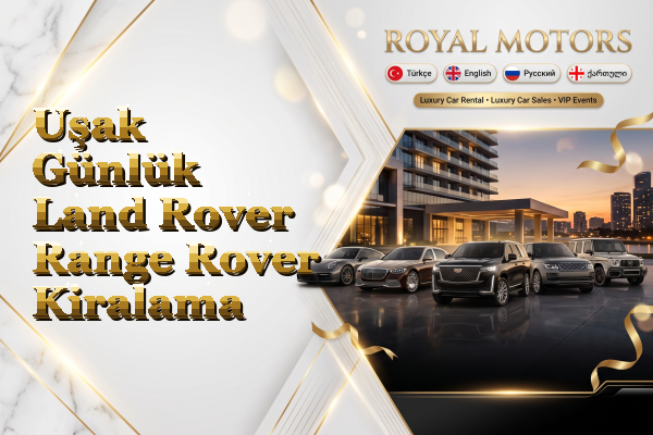 Uşak Günlük Land Rover Range Rover Kiralama