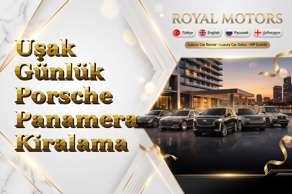 Uşak Günlük Porsche Panamera Kiralama