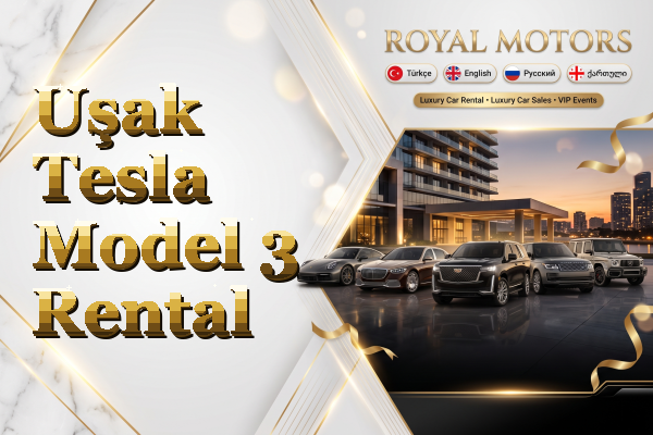 Uşak Tesla Model 3 Rental