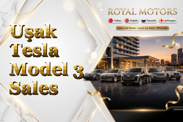 Uşak Tesla Model 3 Sales
