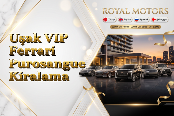 Uşak VIP Ferrari Purosangue Kiralama