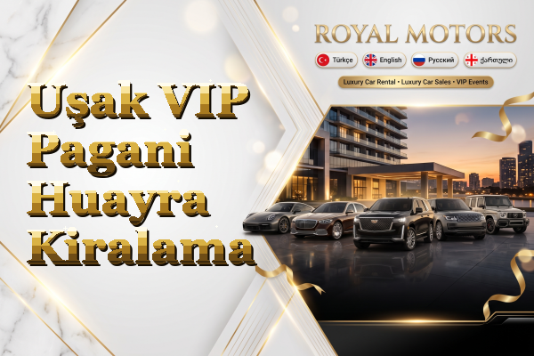 Uşak VIP Pagani Huayra Kiralama