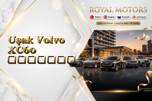 Uşak Volvo XC60 გაყიდვა