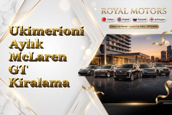 Ukimerioni Aylık McLaren GT Kiralama