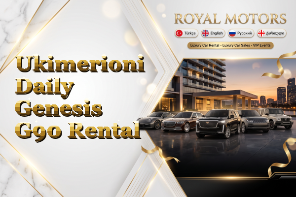 Ukimerioni Daily Genesis G90 Rental